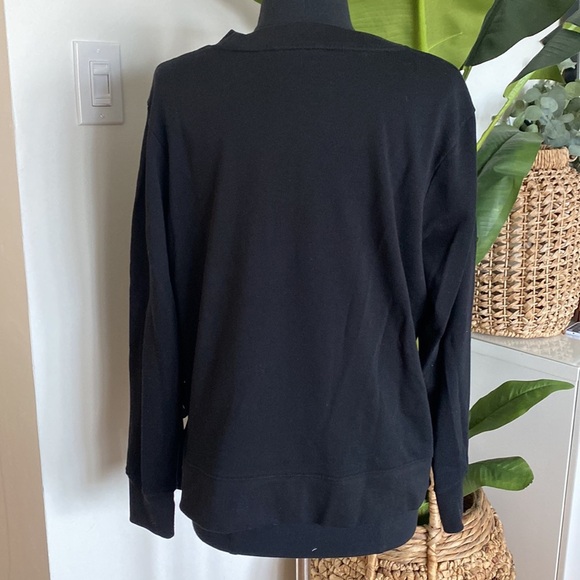 Banana Republic Sweatshirt Sweater with ribbon tie detailing on sides - Picture 6 of 8